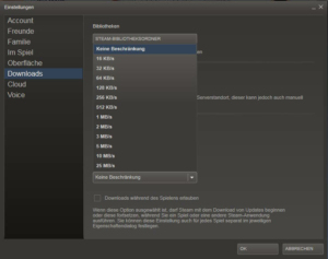 Steam-Einstellungen-Downloads