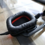 Logitech G930 Testbericht Ohrmuschel innen