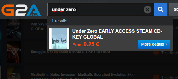 under zero