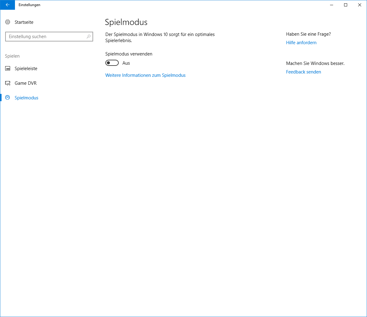 windows-game-mode-einstellung